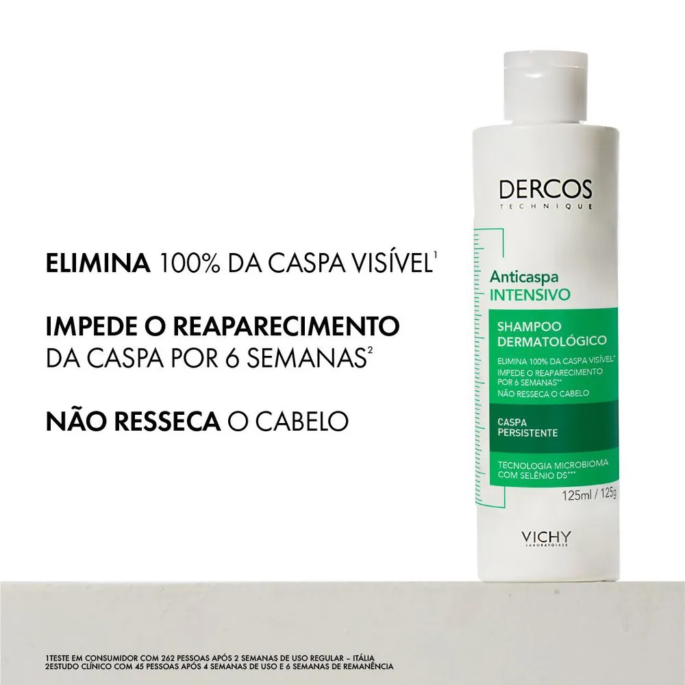 Shampoo Anticaspa Vichy Dercos Dermatológico Cabelos Secos 125ml — foto 6