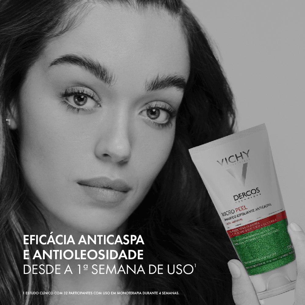 Shampoo Anticaspa Vichy Dercos Micro Peel 150ml — foto 5