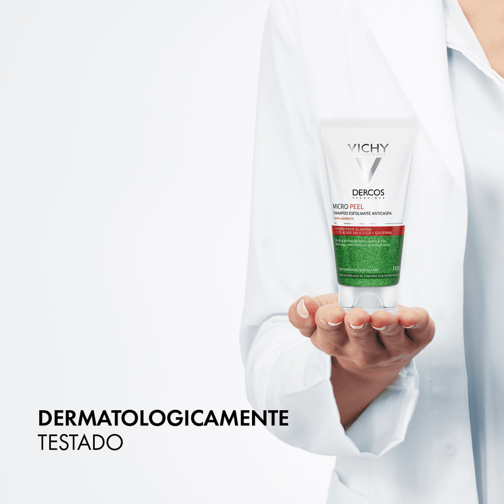 Shampoo Anticaspa Vichy Dercos Micro Peel 150ml — foto 3