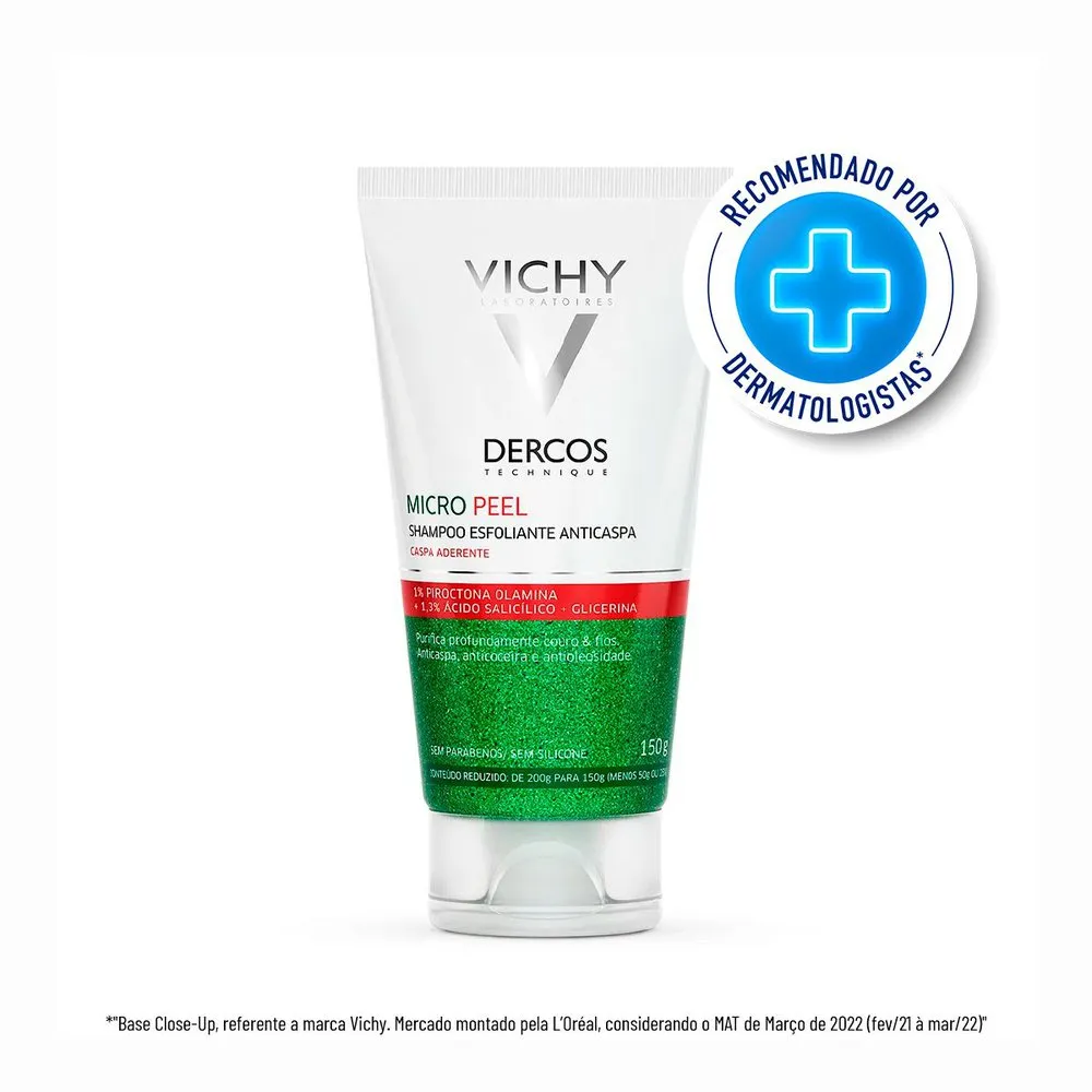 Shampoo Anticaspa Vichy Dercos Micro Peel 150ml