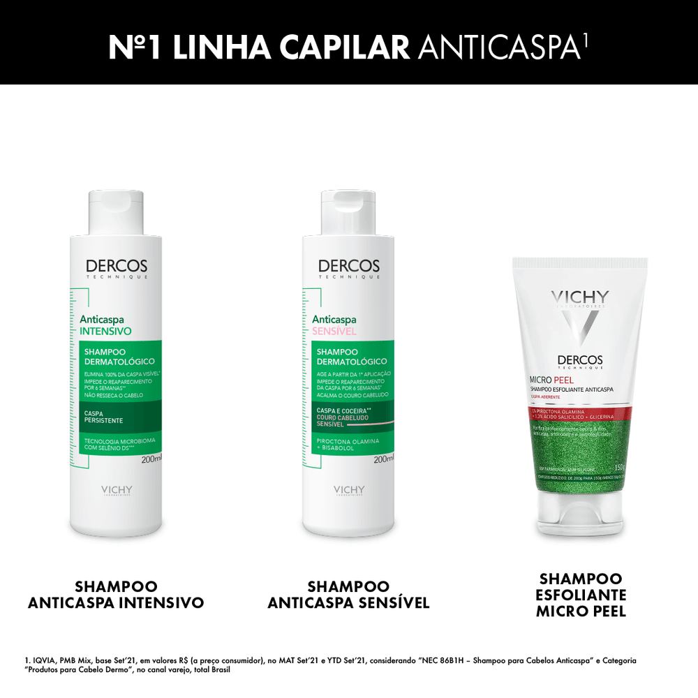 Shampoo Anticaspa Vichy Dercos Micro Peel 150ml — foto 10