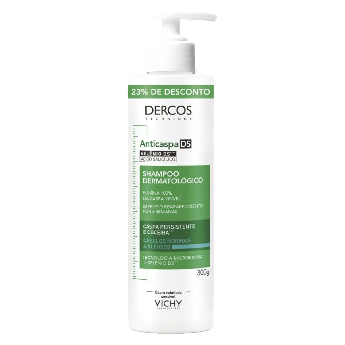Shampoo Anticaspa Vichy Dercos Technique Ds 300g 23% De Desconto