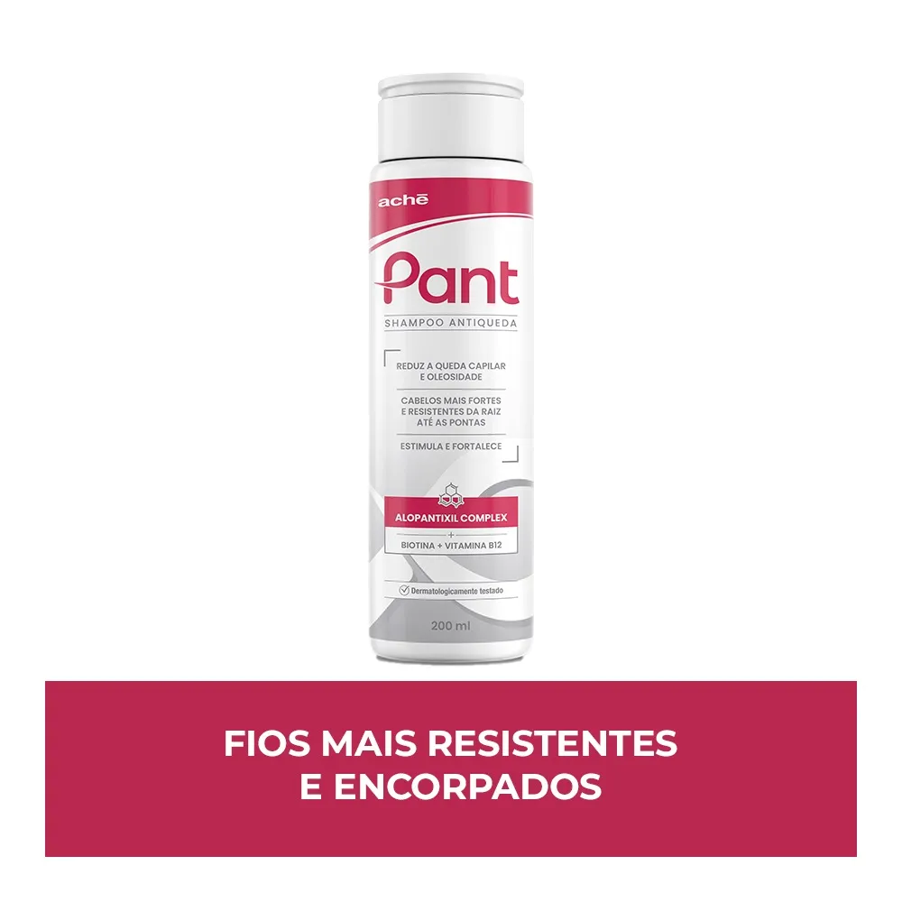 Shampoo Antiqueda Líquido Pant 200ml