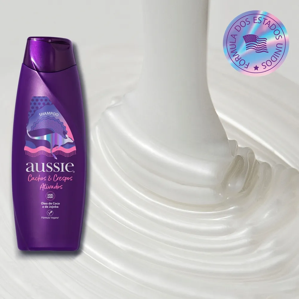 Shampoo Aussie Cachos e Crespos Ativados 360ml — foto 4