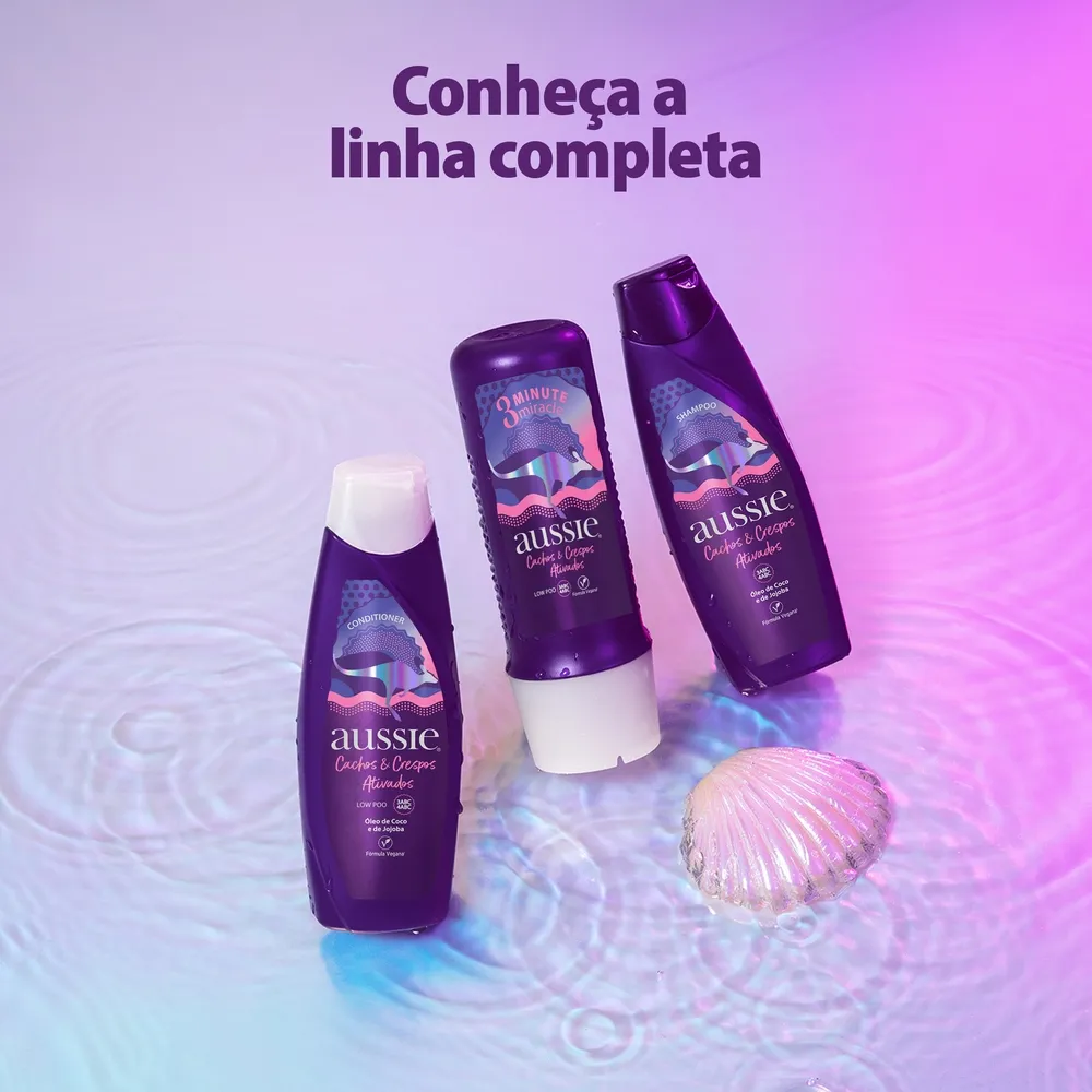 Shampoo Aussie Cachos e Crespos Ativados 360ml — foto 5