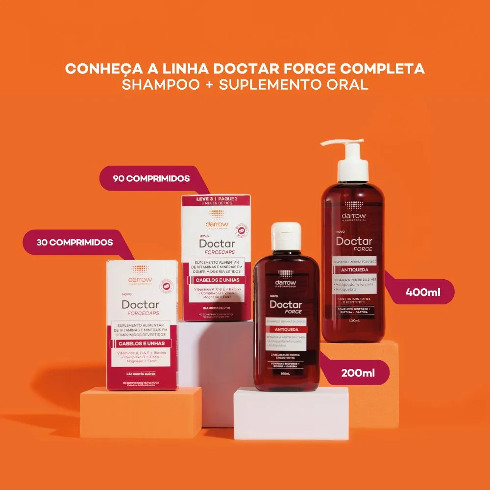 Shampoo Darrow Doctar Force Antiqueda 400ml — foto 7