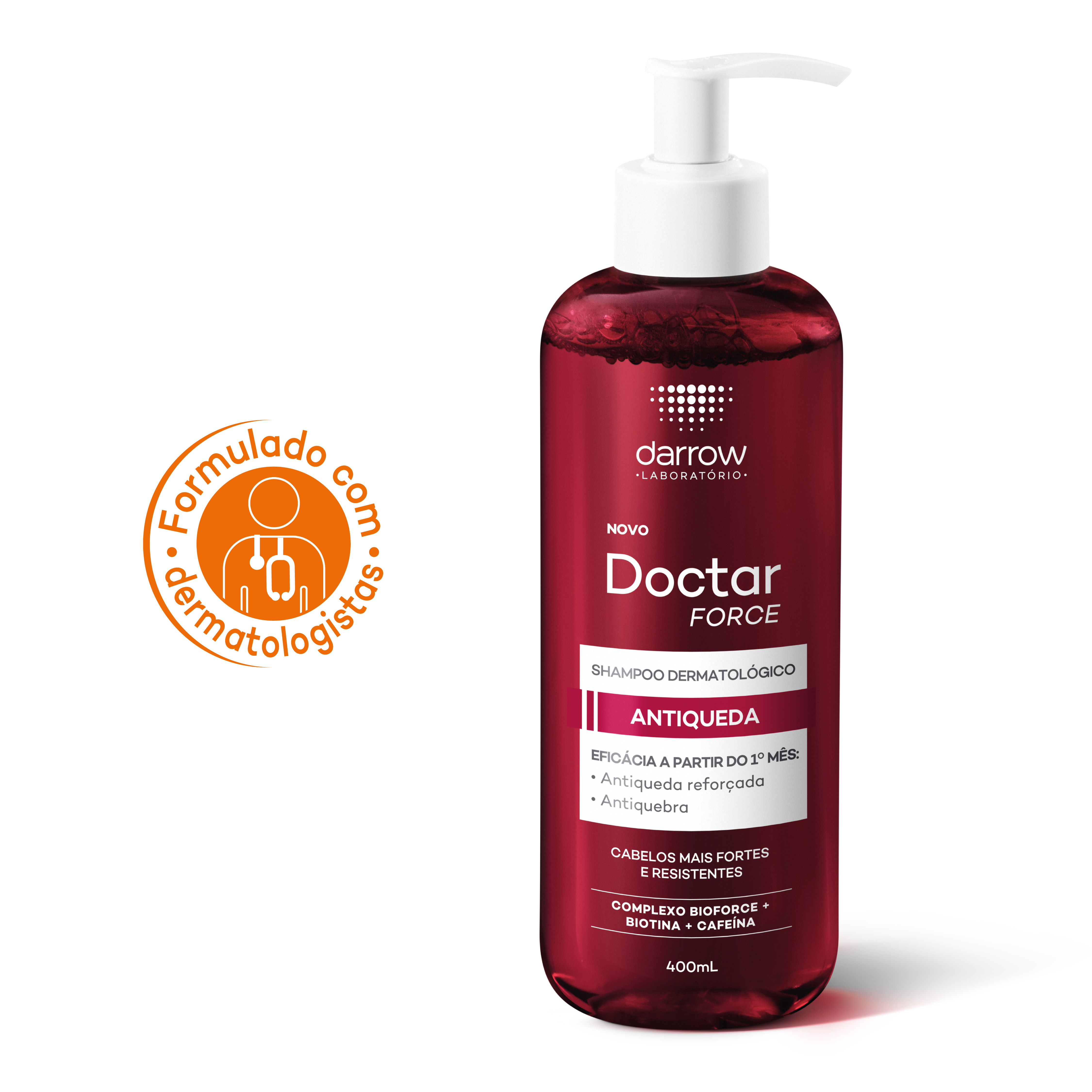 Shampoo Darrow Doctar Force Antiqueda 400ml — foto 2