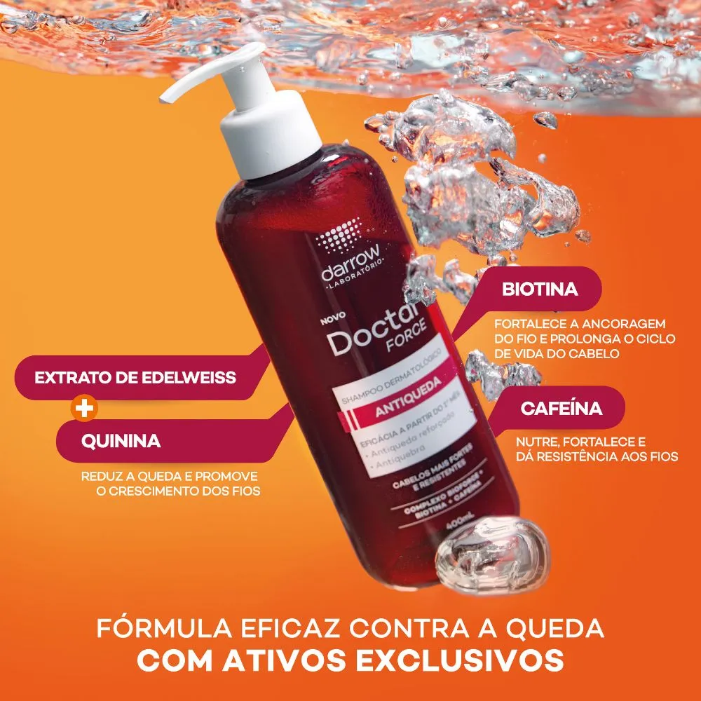 Shampoo Darrow Doctar Force Antiqueda 400ml — foto 5