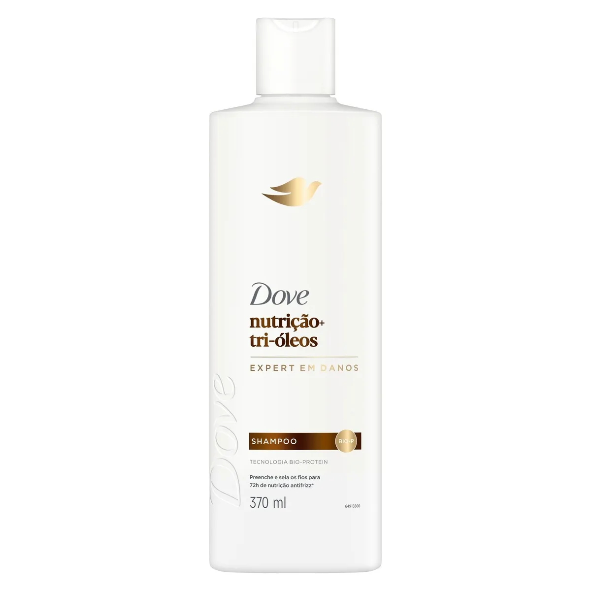 Shampoo Dove Nutrição + Tri-Óleos 370ml — foto 2