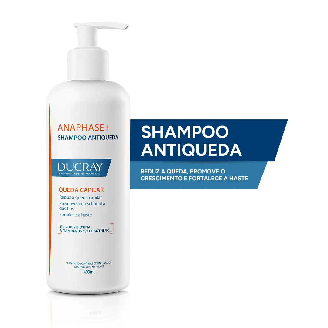 Shampoo Ducray Anaphase+ Queda Capilar 400ml — foto 8
