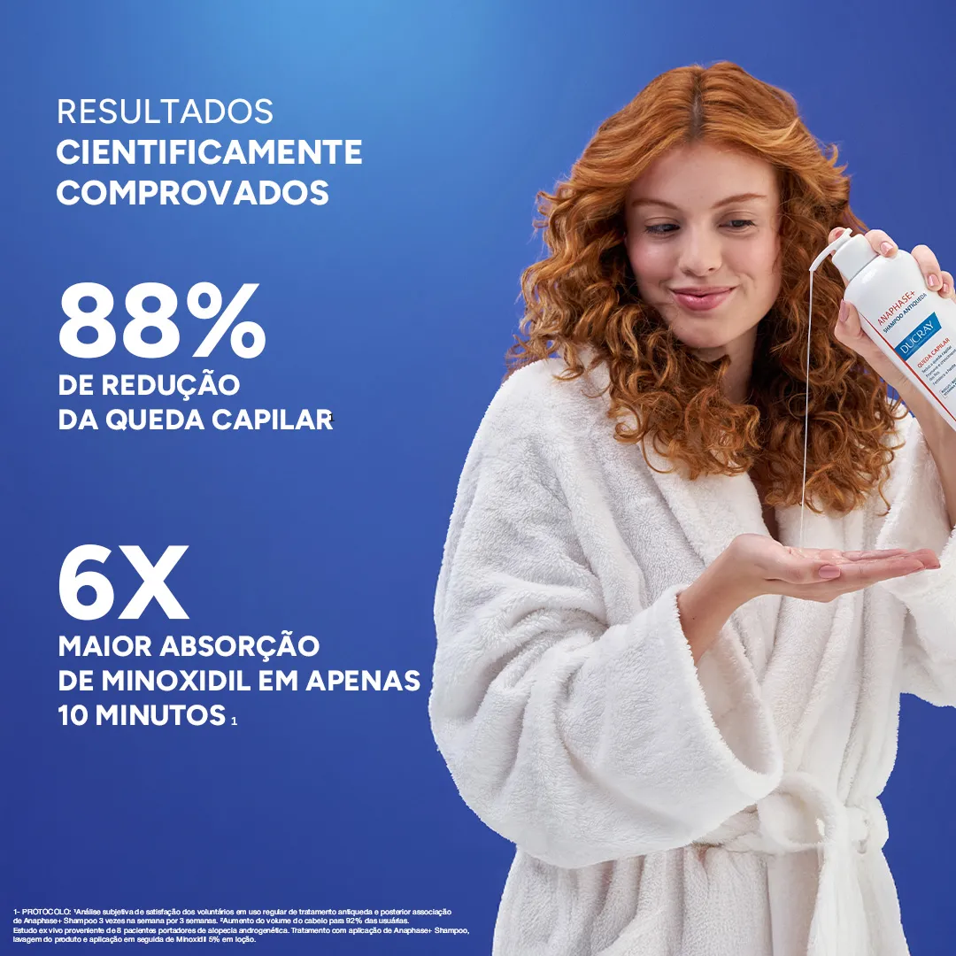 Shampoo Ducray Anaphase+ Queda Capilar 400ml — foto 6