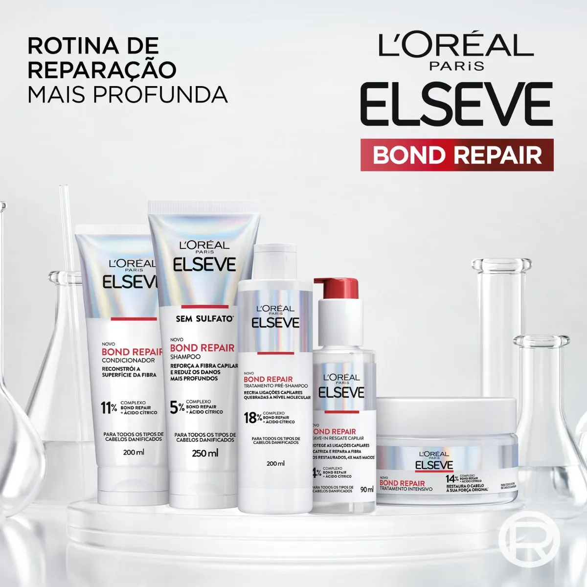 Shampoo Elseve Bond Repair Ácido Cítrico 250ml — foto 7