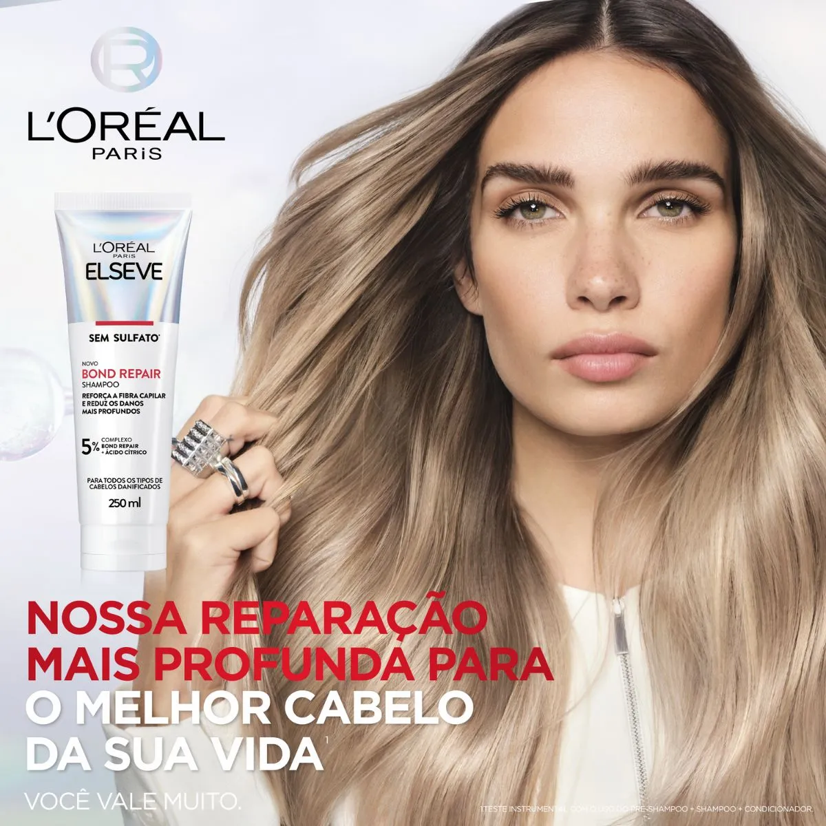 Shampoo Elseve Bond Repair Ácido Cítrico 250ml — foto 2