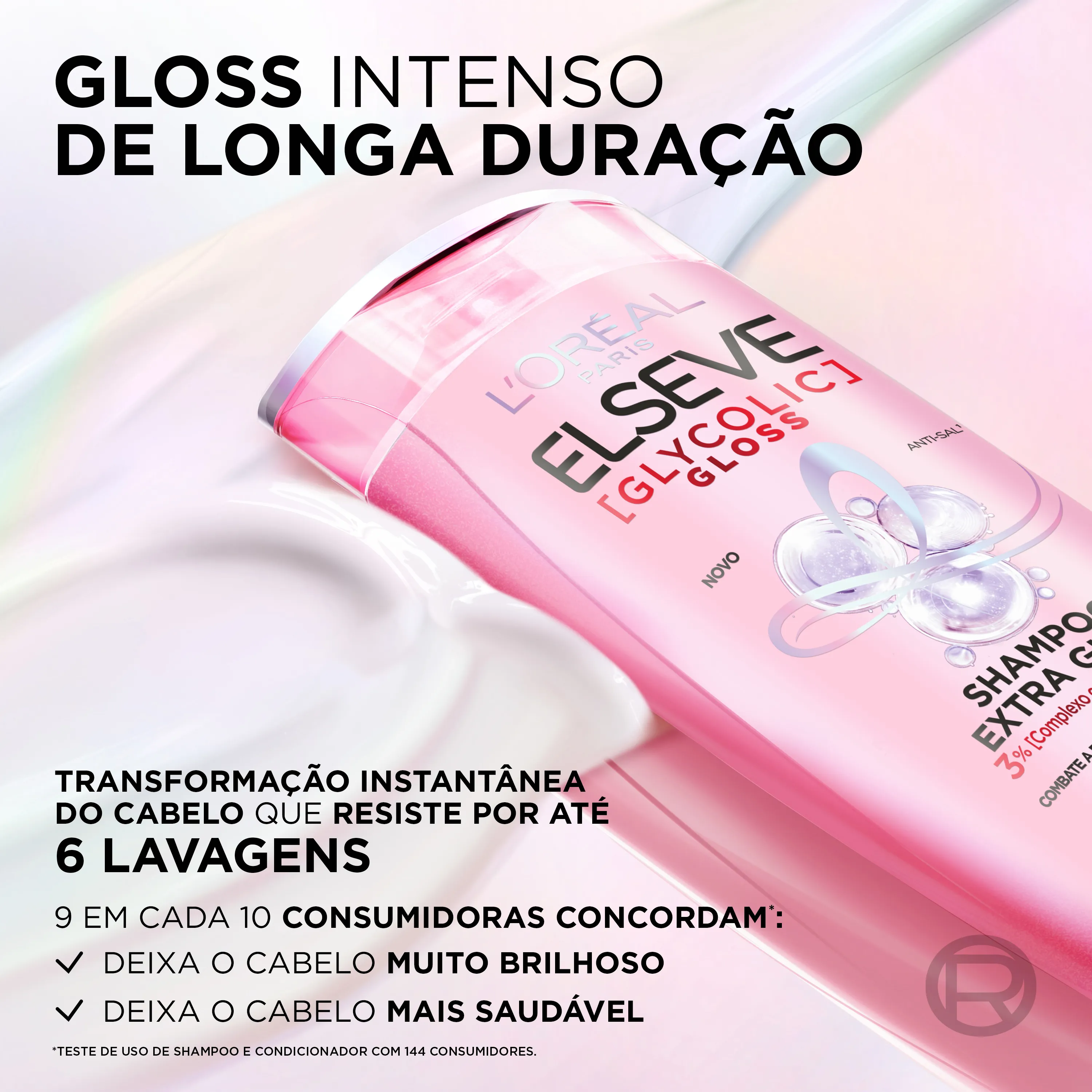 Shampoo Elseve Glycolic Gloss Extra Gloss 200ml — foto 2