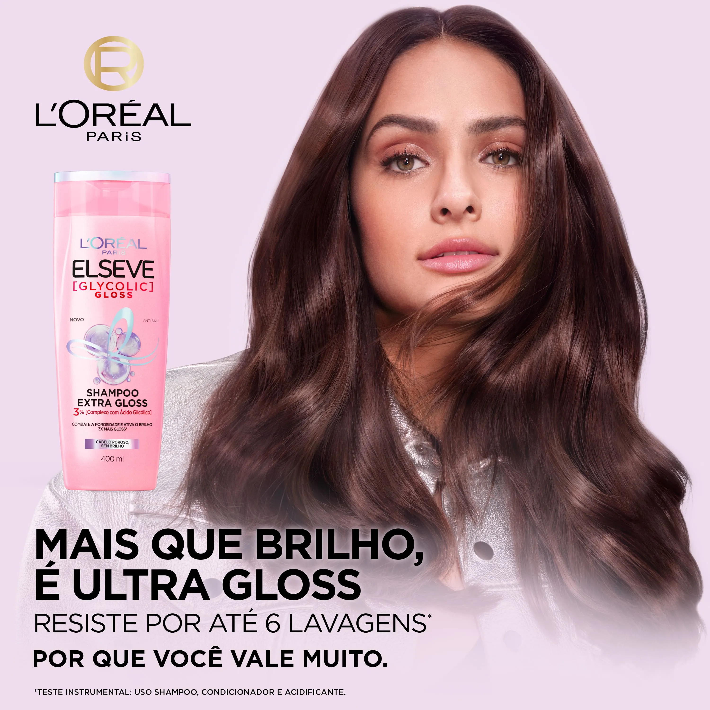 Shampoo Elseve Glycolic Gloss Extra Gloss 400ml — foto 8