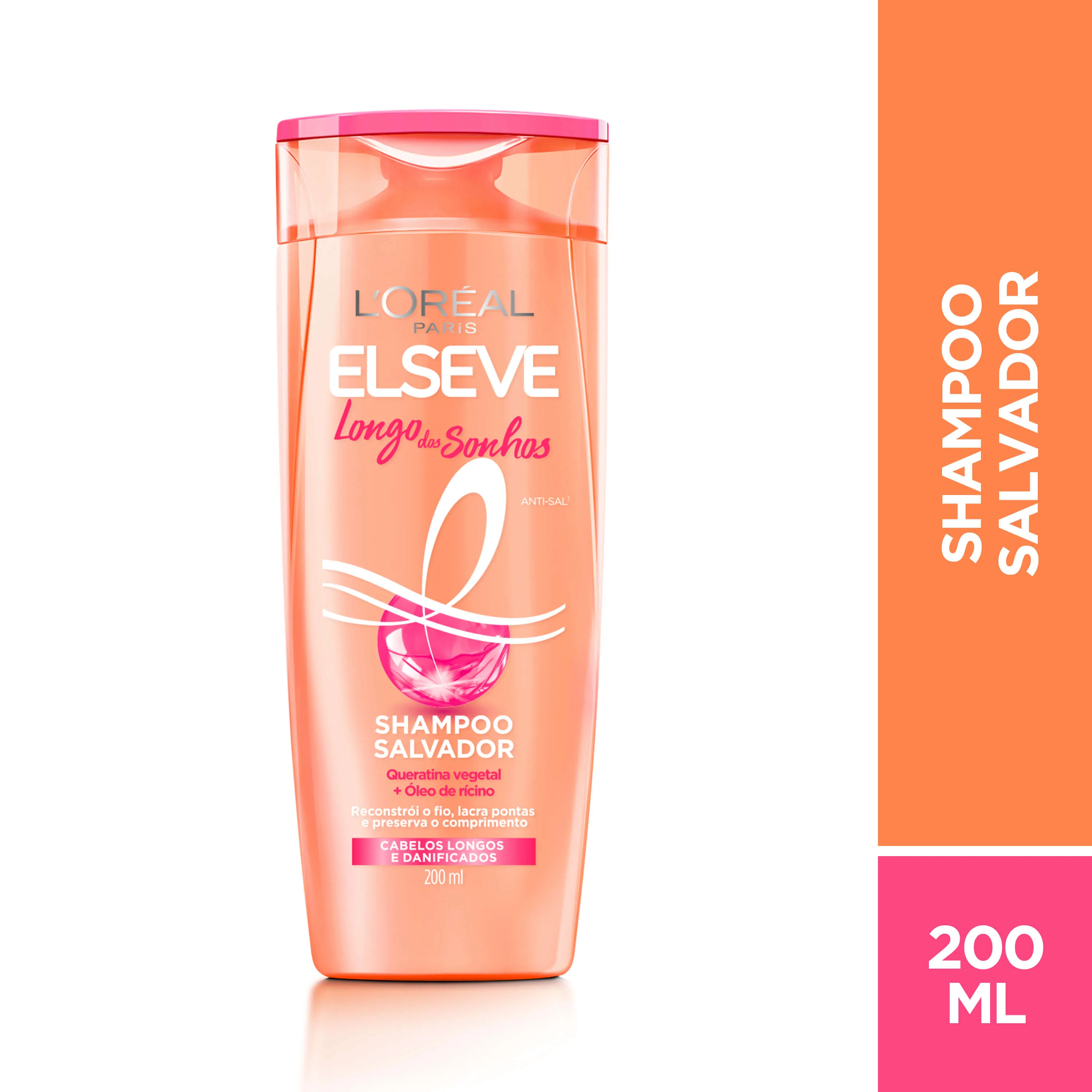 Shampoo Elseve Longo dos Sonhos Salvador 200ml