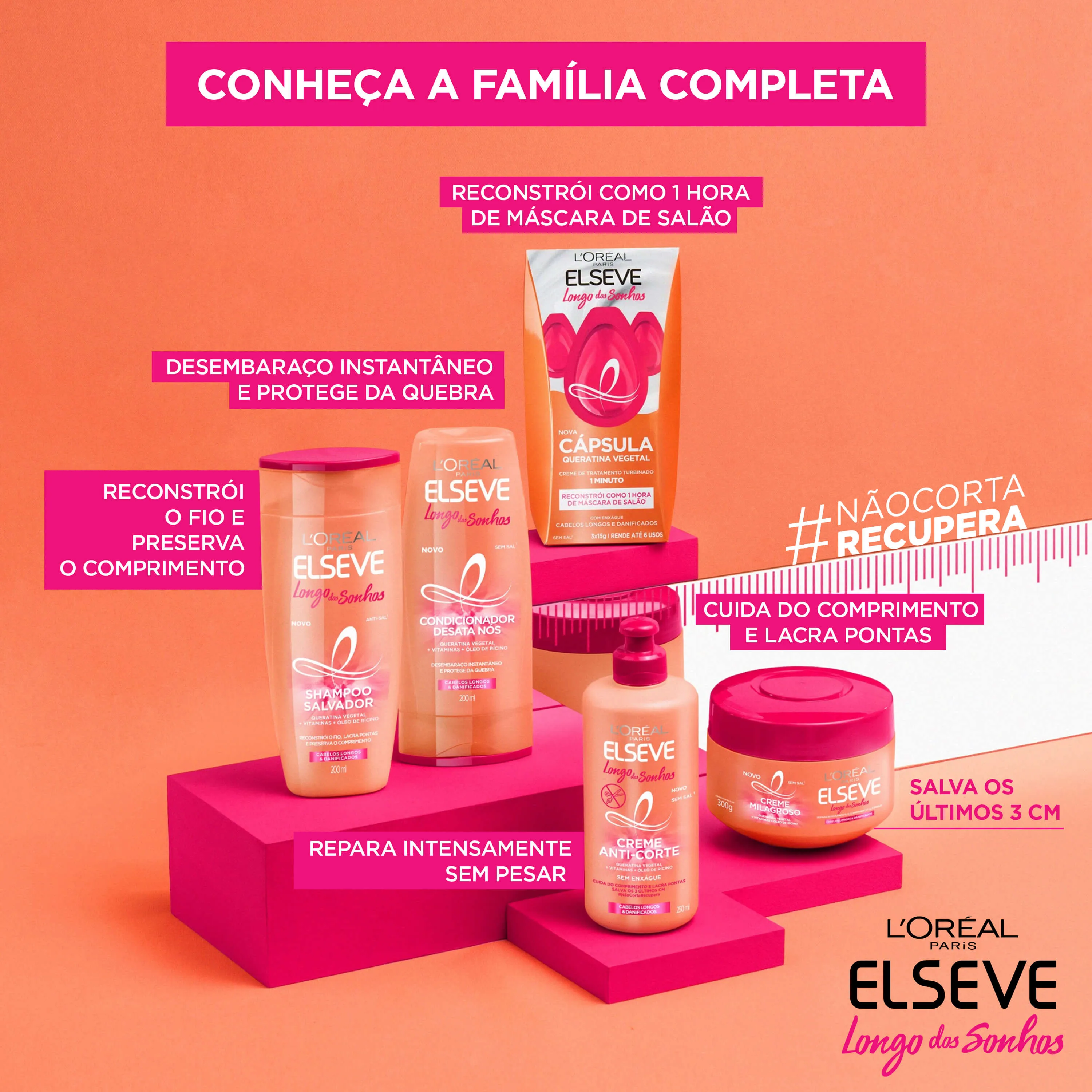 Shampoo Elseve Longo dos Sonhos Salvador 200ml — foto 6