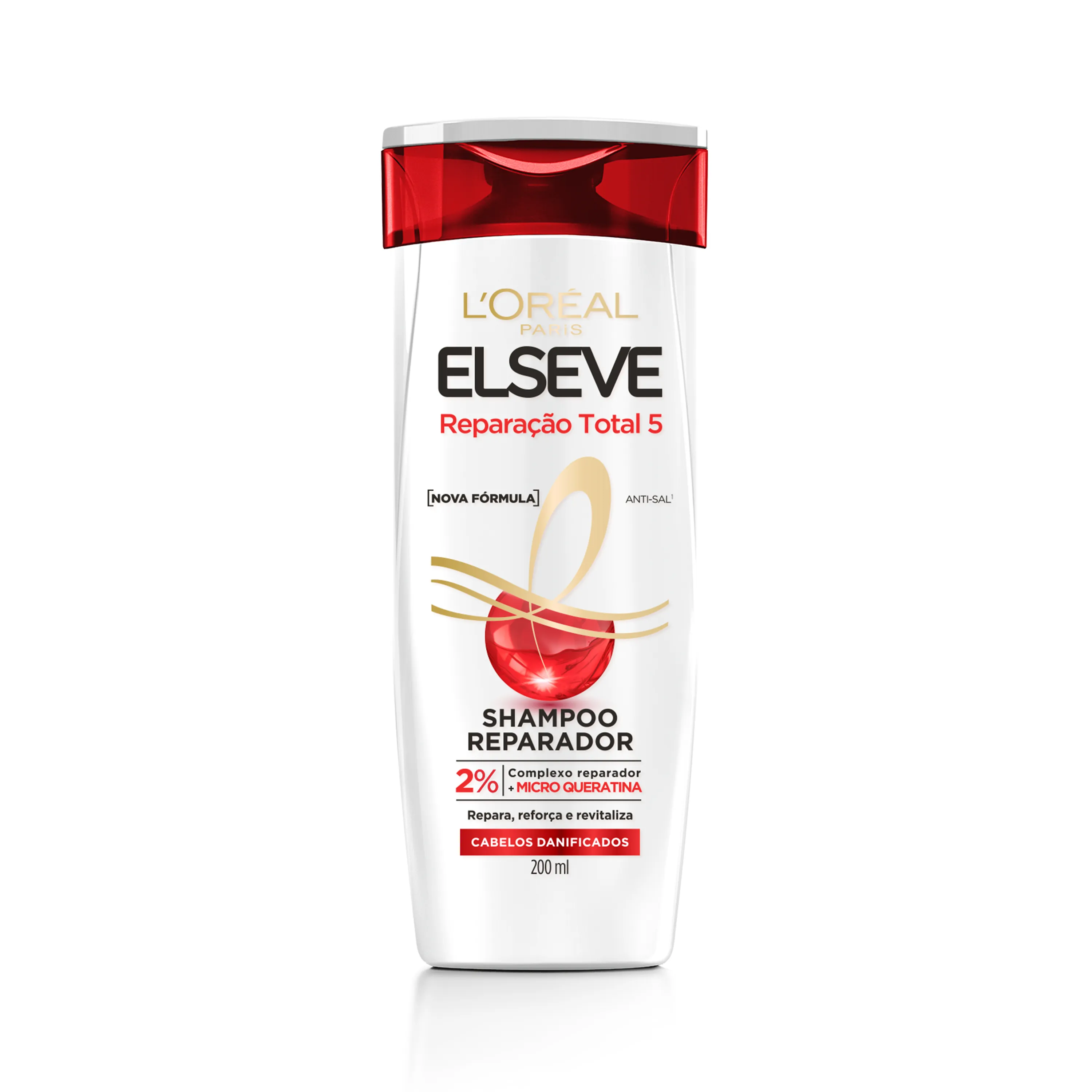 Shampoo Elseve Reparação Total 5 Reparador 200ml — foto 2