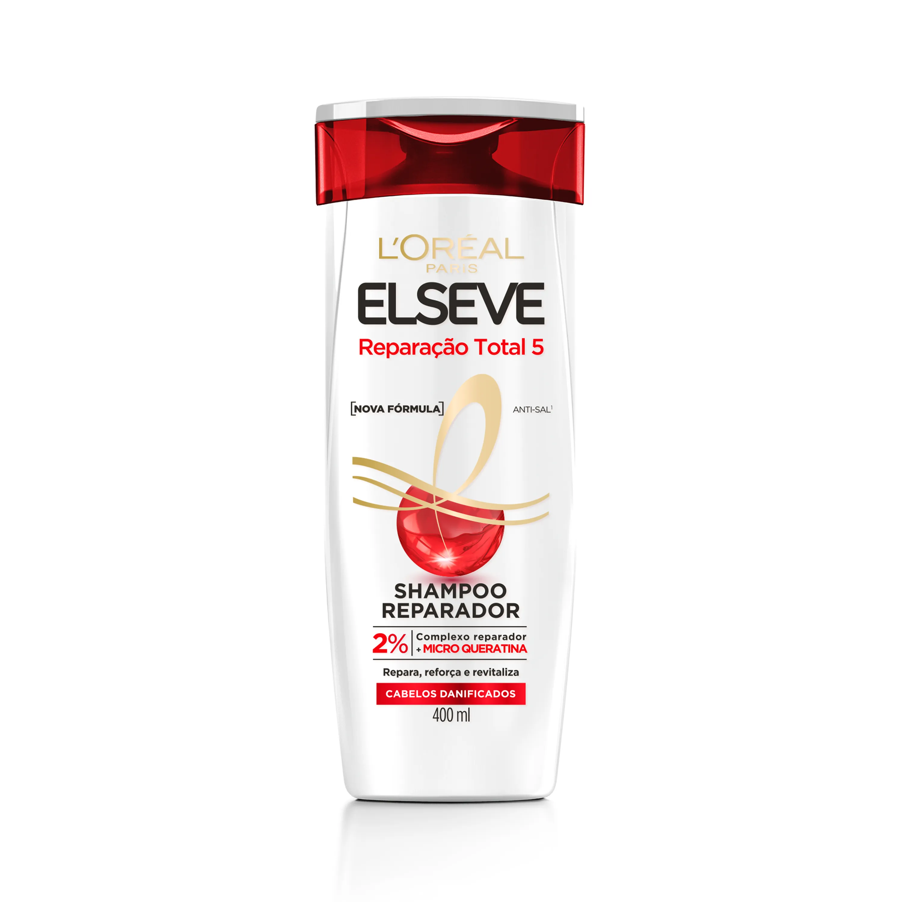 Shampoo Elseve Reparação Total 5 Reparador 400ml — foto 2