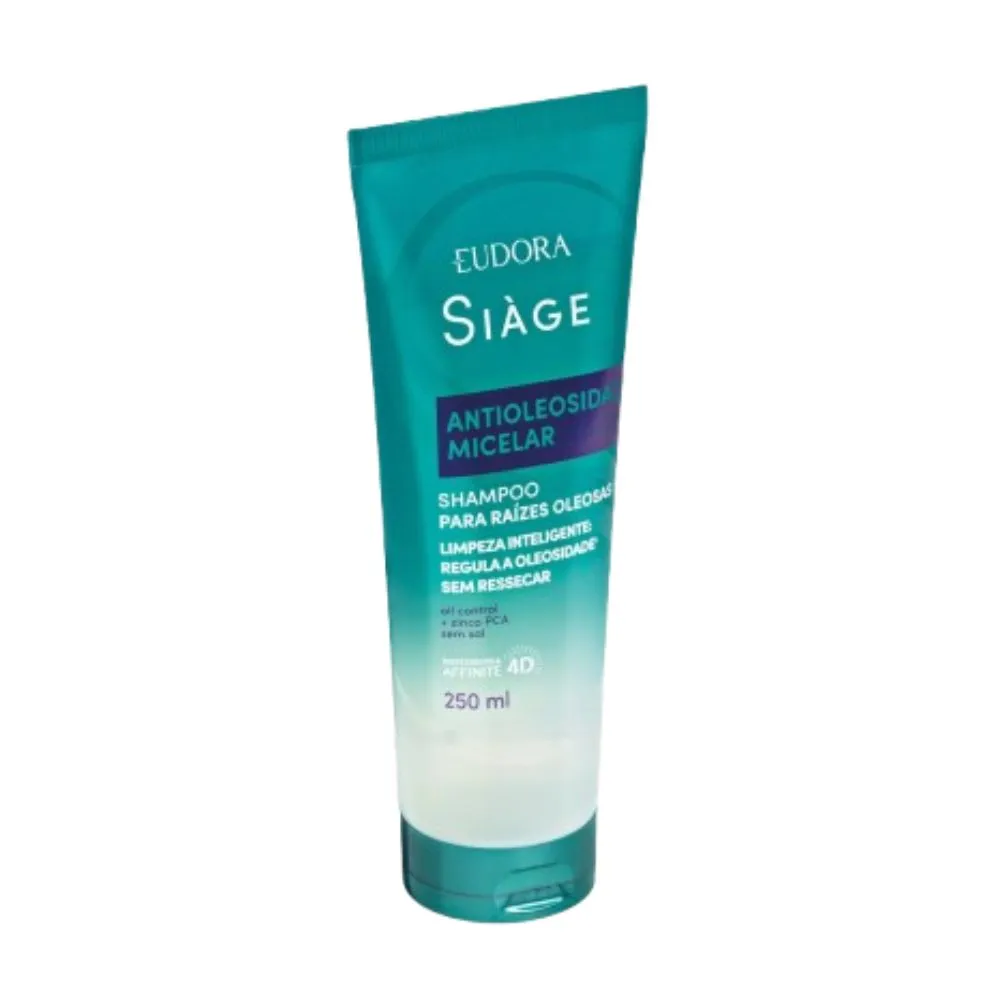 Shampoo Eudora Siàge Antioleosidade Micelar 250ml — foto 2