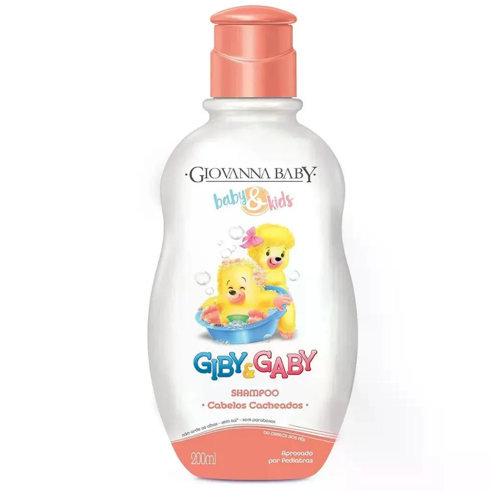 Shampoo Giovanna Baby - Giby & Gaby Cacheados 200ml
