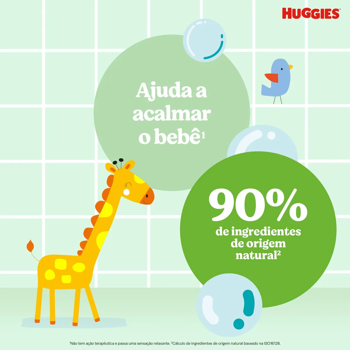 Shampoo Huggies Camomila para Bebê Hipoalergênico 400ml — foto 2