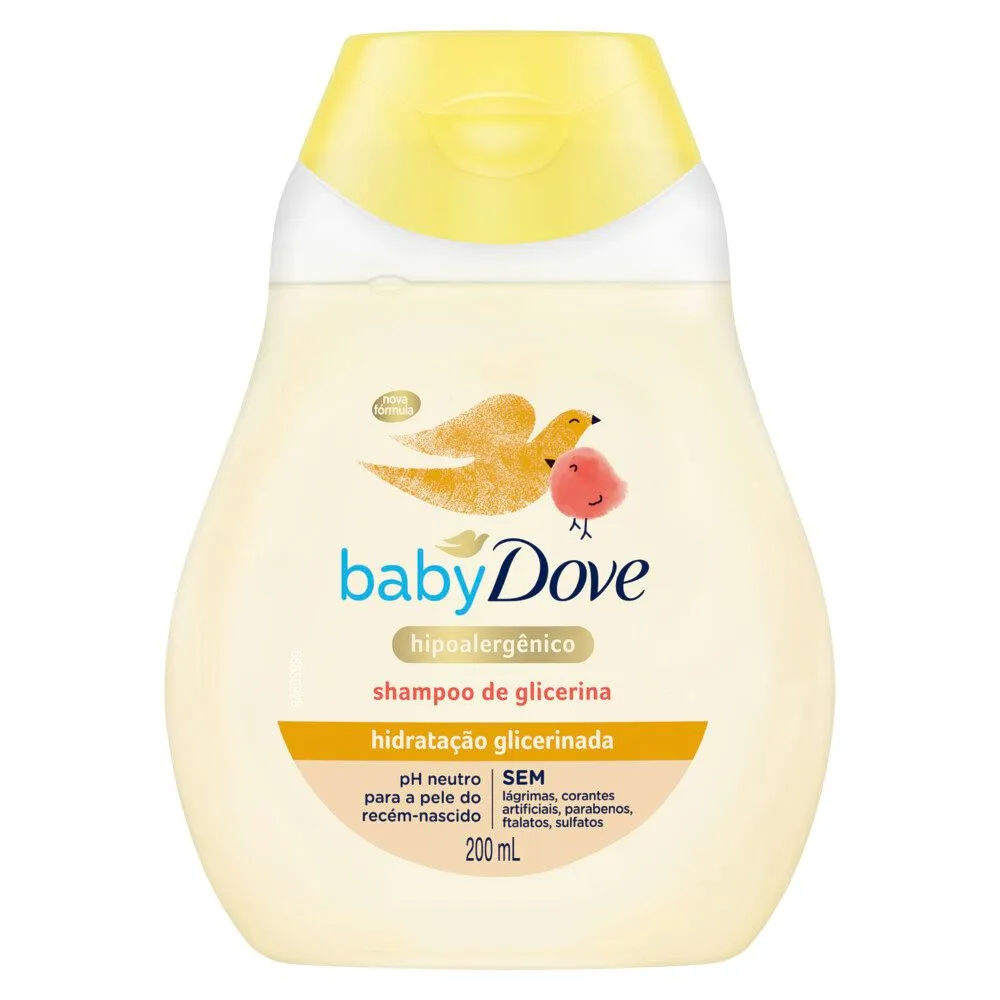 Shampoo Infantil Baby Dove Hidratação Glicerinada 200ml — foto 2