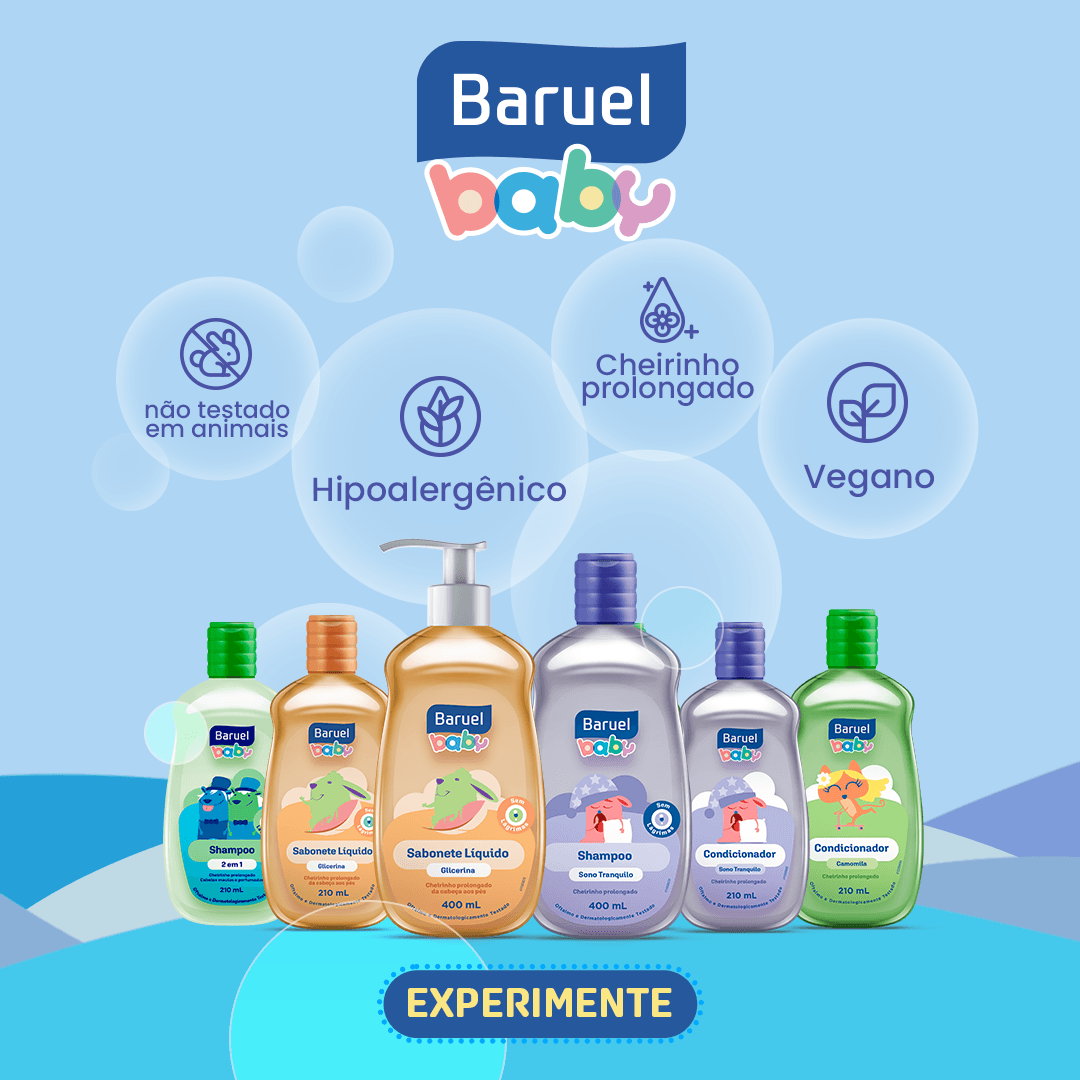 Shampoo Infantil Baruel Baby Suave 210ml — foto 3