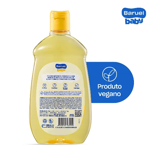 Shampoo Infantil Baruel Baby Suave 400ml — foto 2