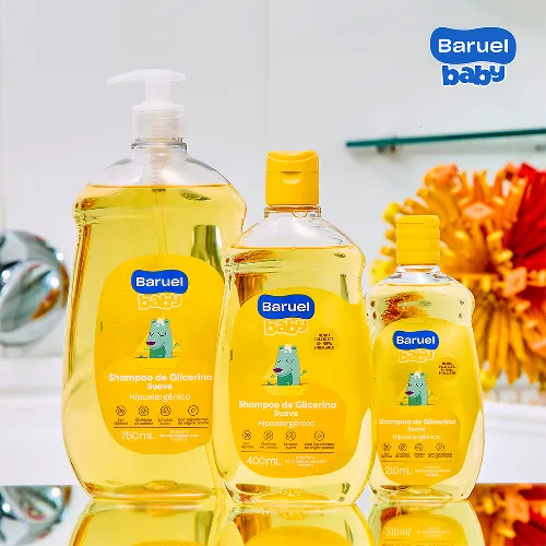 Shampoo Infantil Baruel Baby Suave 400ml — foto 4