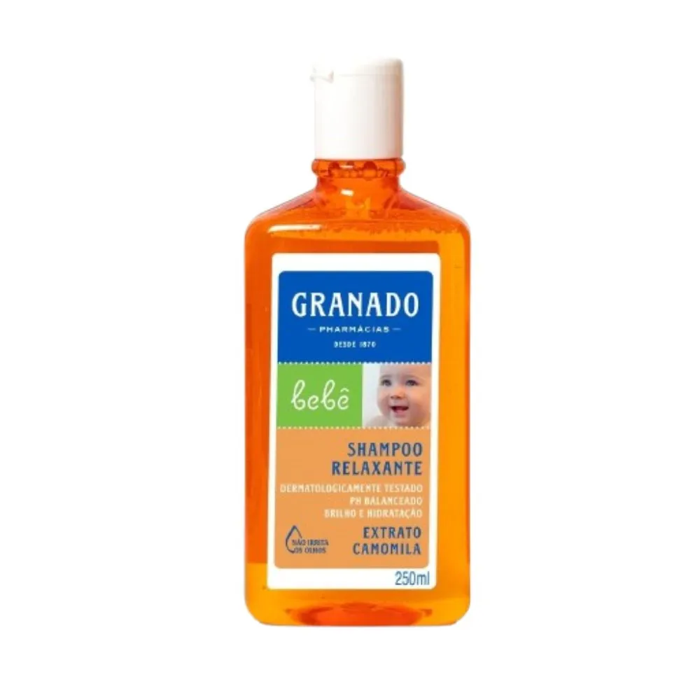 Shampoo Infantil Granado Bebê Camomila Relaxante 250ml