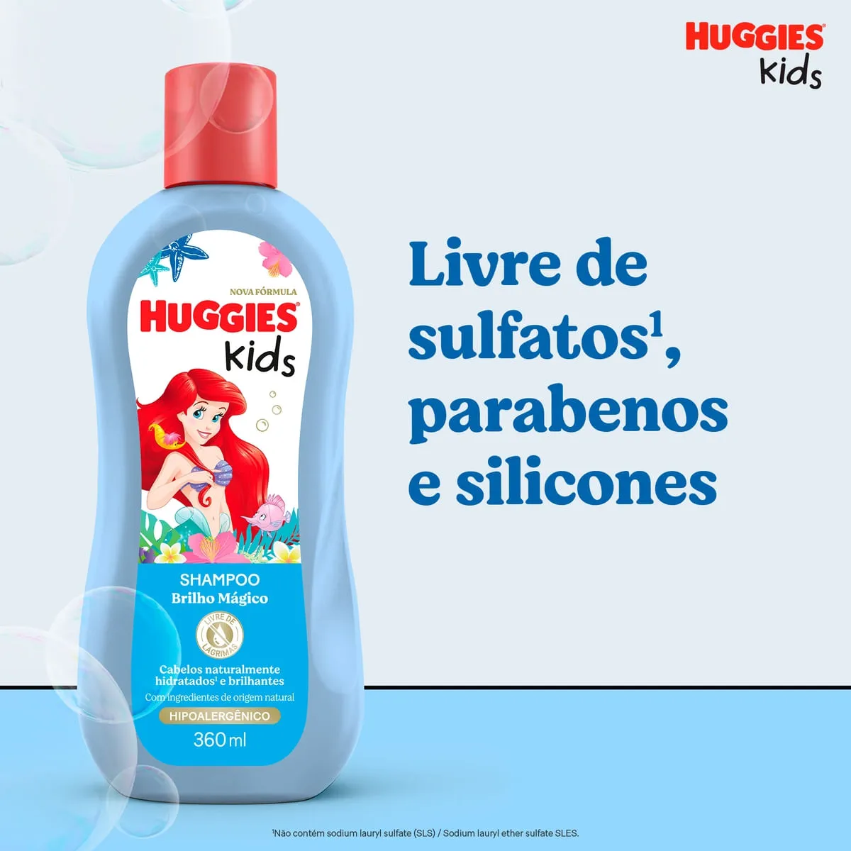 Shampoo Infantil Huggies Kids Brilho Mágico 360ml — foto 5