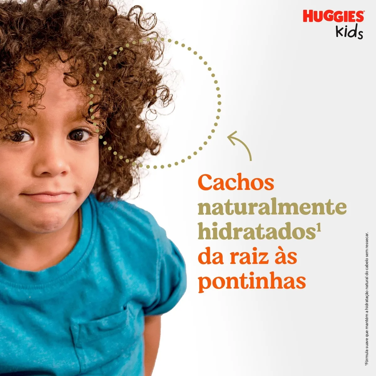 Shampoo Infantil Huggies Kids Cachinhos Poderosos 360ml — foto 2