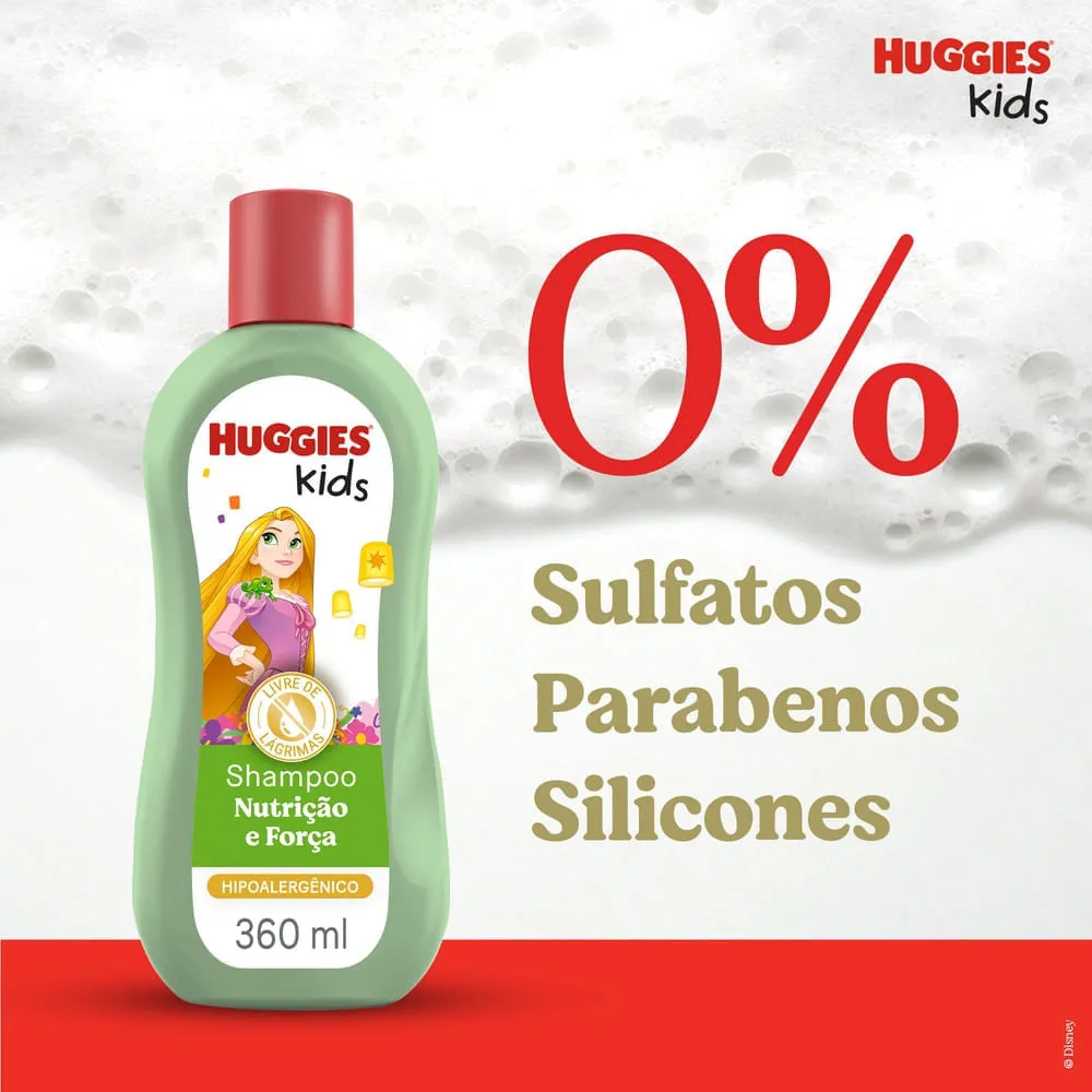 Shampoo Infantil Huggies Kids Nutrição e Força 360ml — foto 4