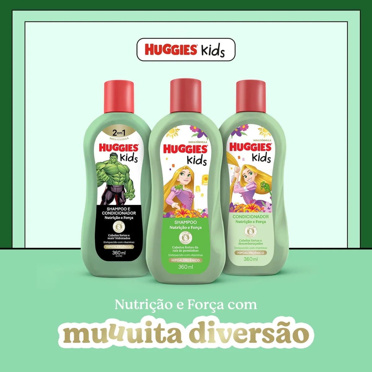 Shampoo Infantil Huggies Kids Nutrição e Força 360ml — foto 7