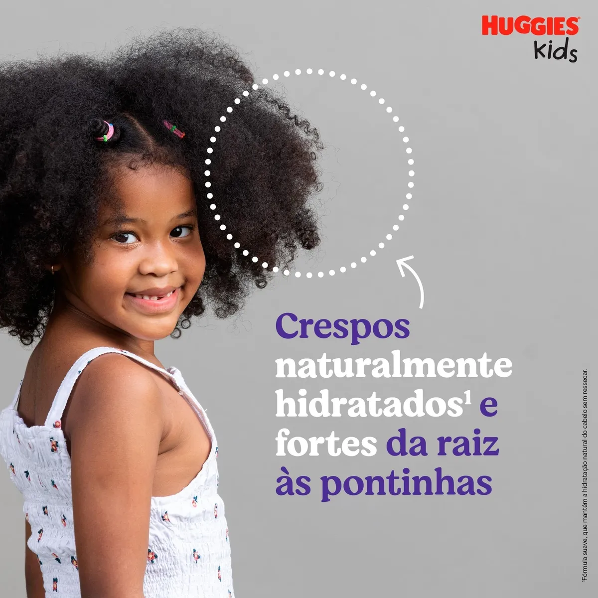 Shampoo Infantil Huggies Kids Super Crespinhos 360ml — foto 2