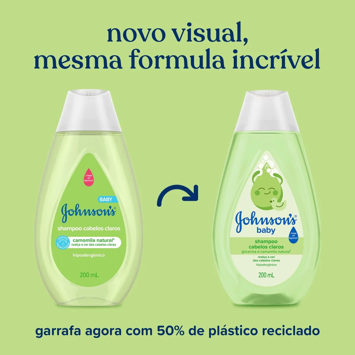 Shampoo Infantil Johnson's Baby Cabelos Claros Camomila 200ml — foto 3