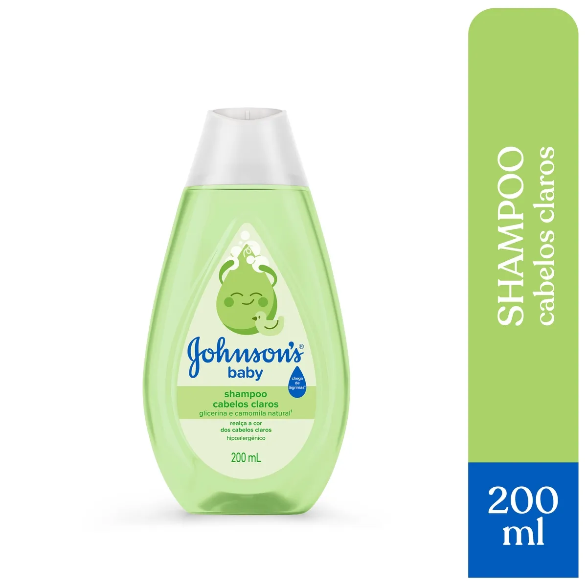Shampoo Infantil Johnson's Baby Cabelos Claros Camomila 200ml