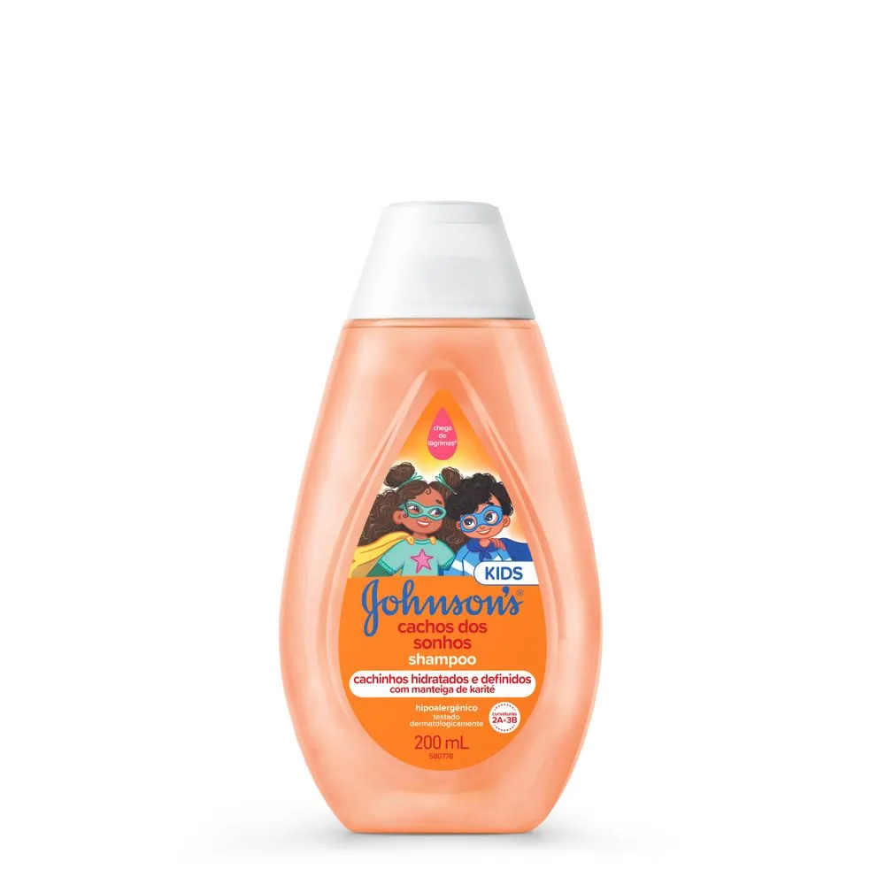 Shampoo Infantil Johnson's Baby Cachos dos Sonhos 200ml — foto 2