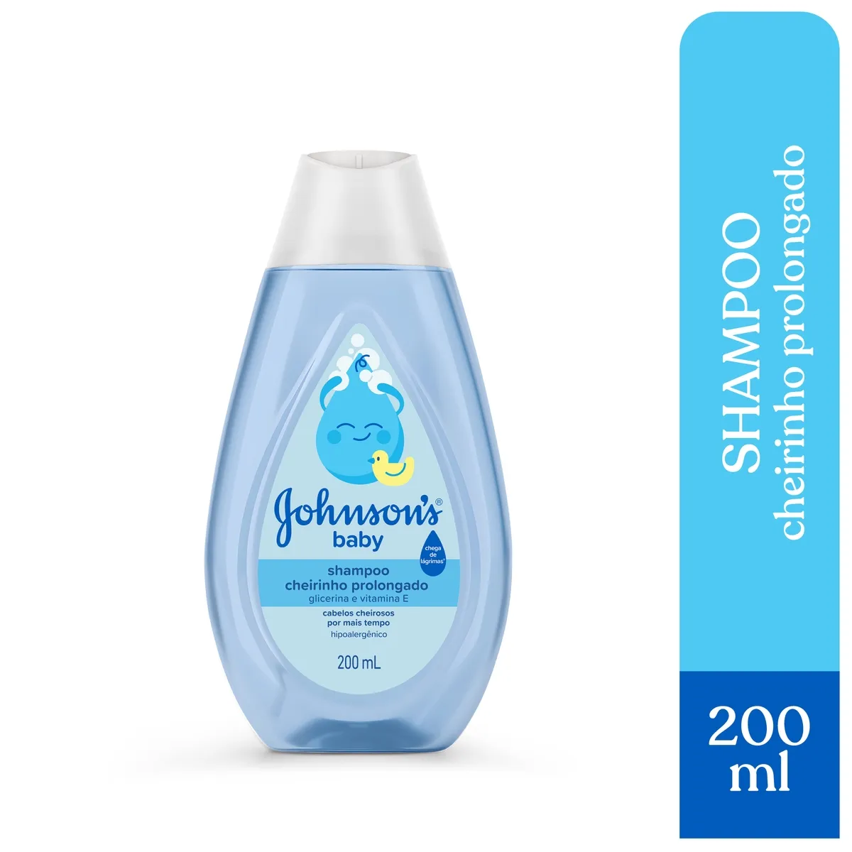 Shampoo Infantil Johnson's Baby Cheirinho Prolongado 200ml