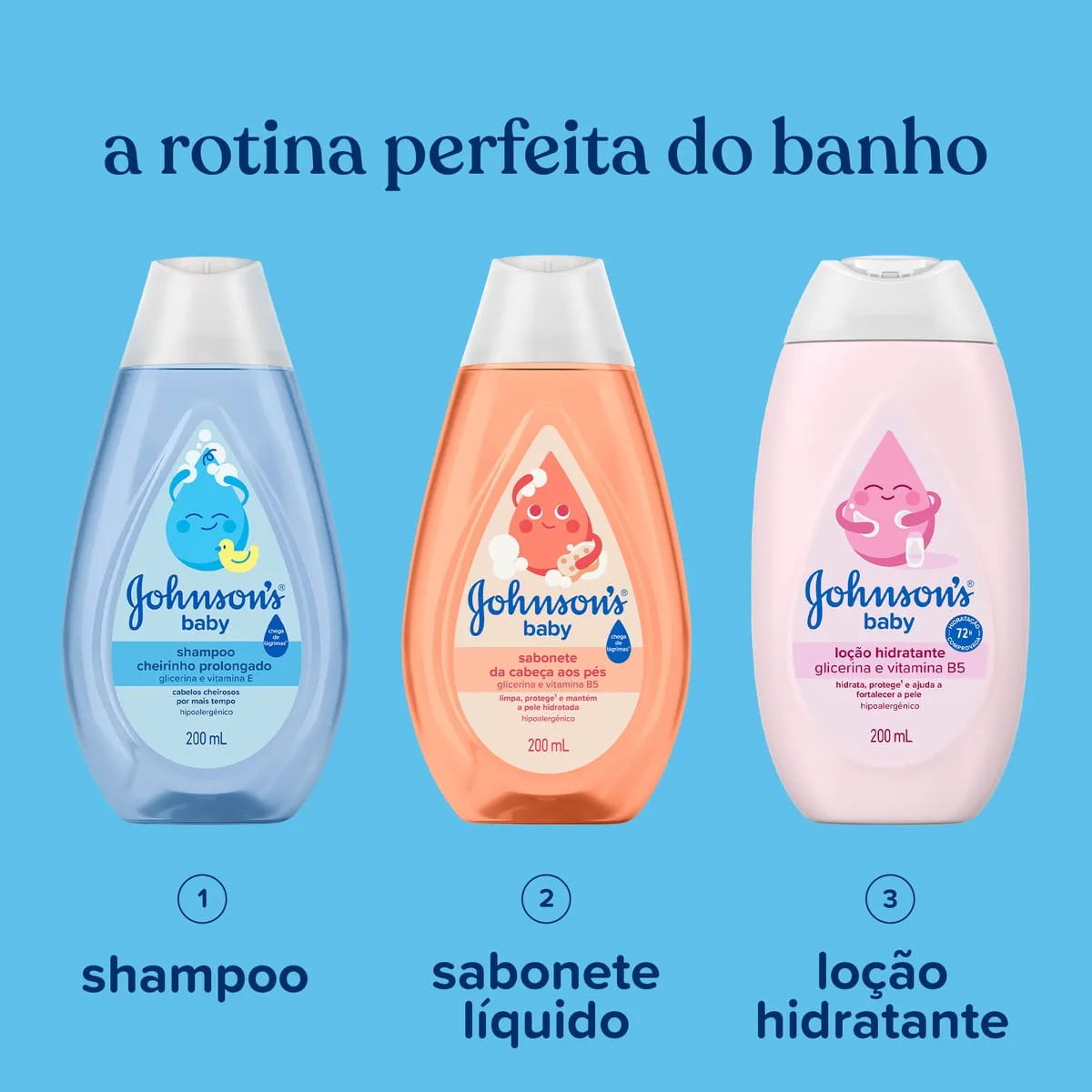 Shampoo Infantil Johnson's Baby Cheirinho Prolongado 200ml — foto 7
