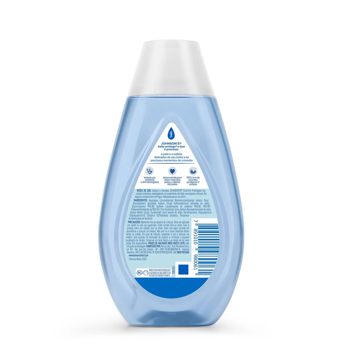 Shampoo Infantil Johnson's Baby Cheirinho Prolongado 200ml — foto 2