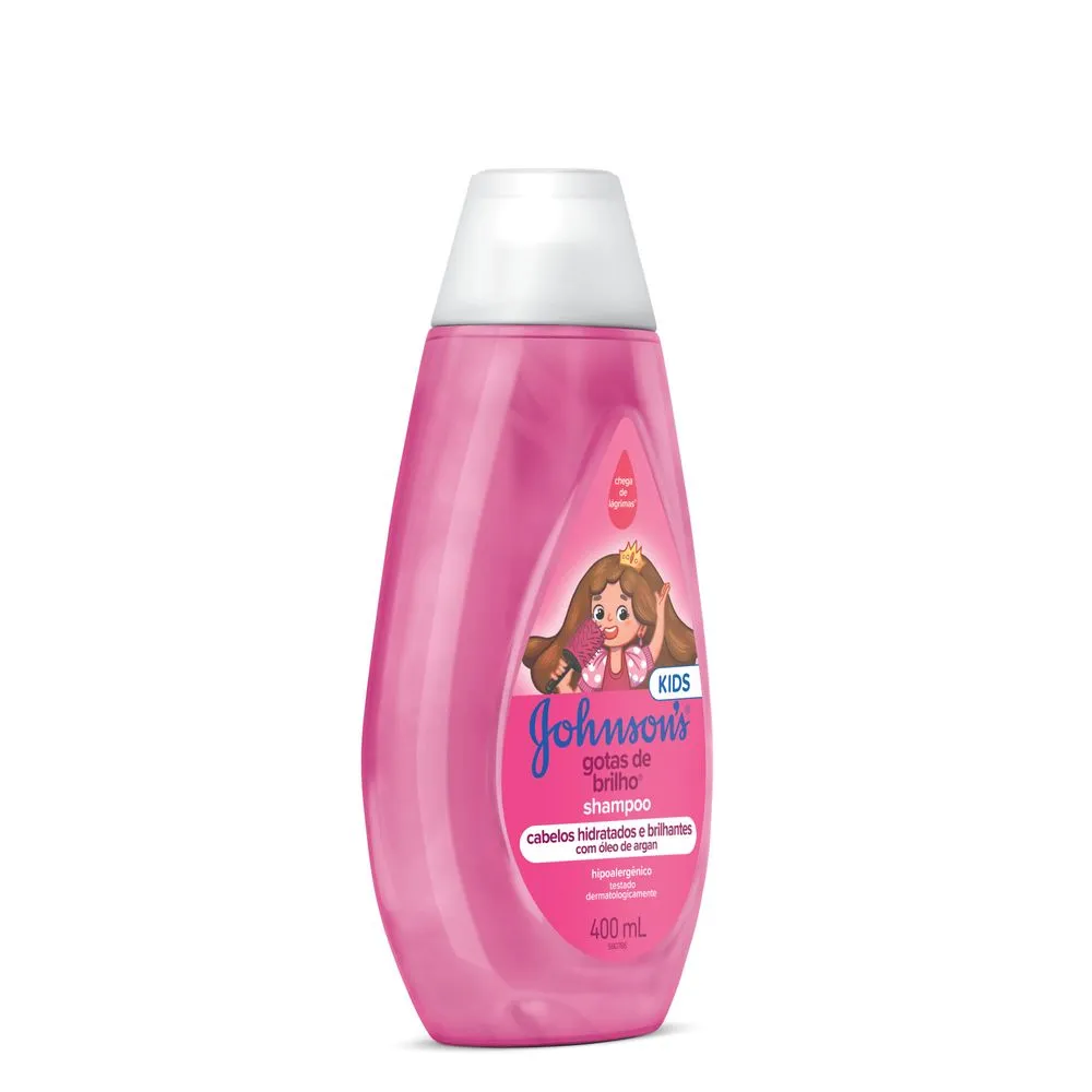 Shampoo Infantil Johnson's Baby Gotas de Brilho 400ml — foto 3