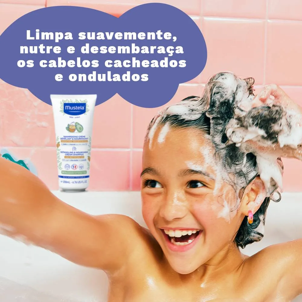 Shampoo Infantil Mustela Cachos Desembaraçados 200ml — foto 5