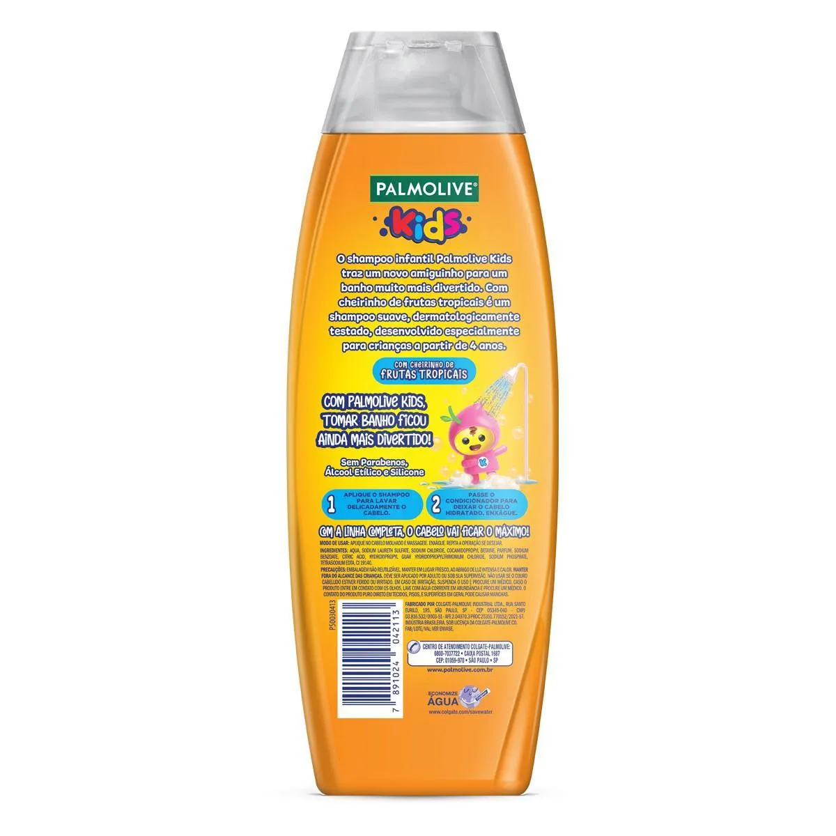 Shampoo Infantil Palmolive Kids Minions Sem Aditivos + 4 anos 350ml — foto 2