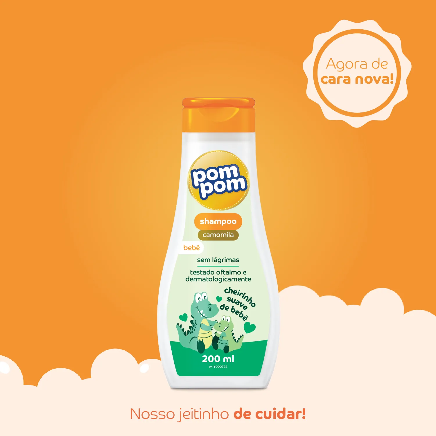 Shampoo Infantil Pom Pom Camomila 200ml — foto 2