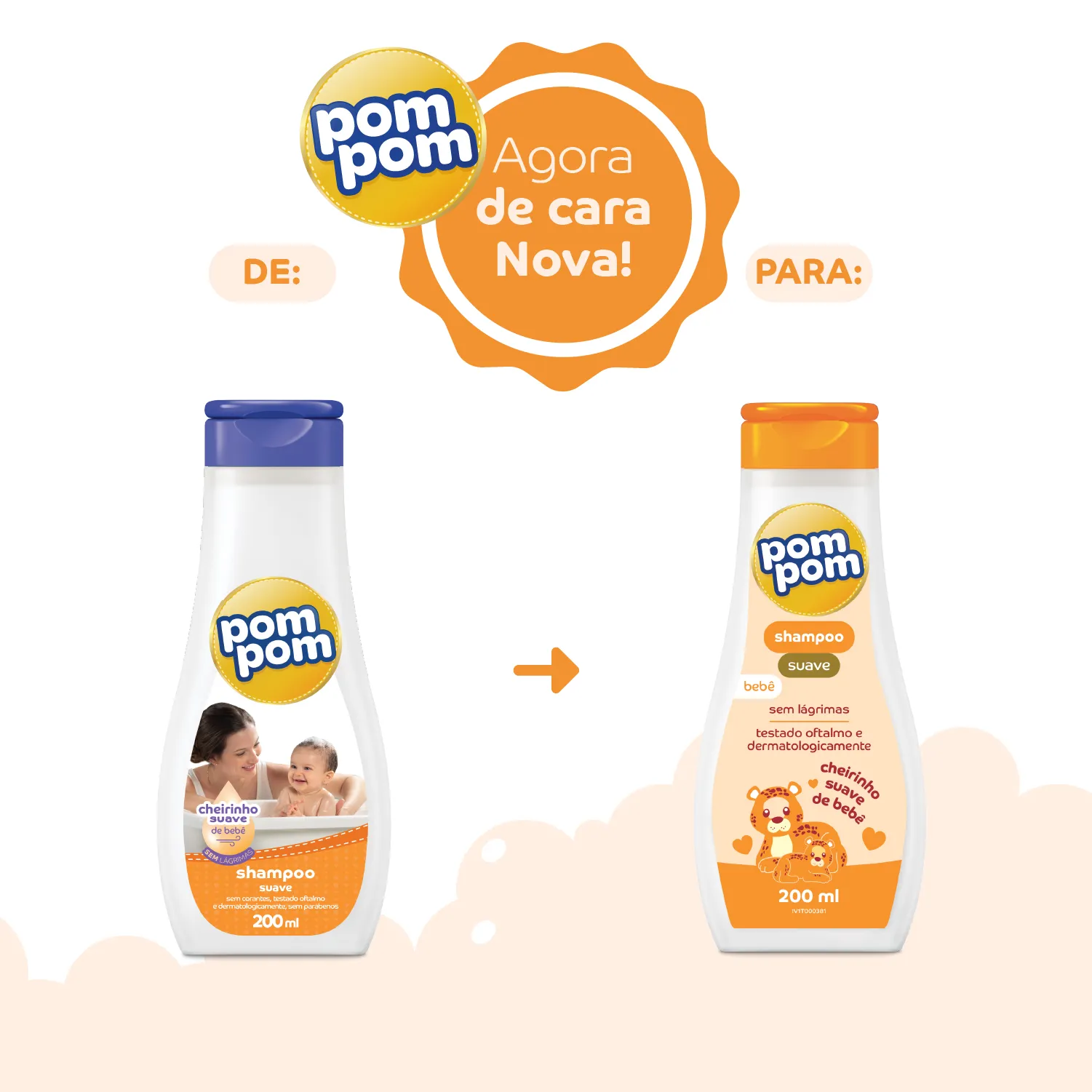 Shampoo Infantil Pom Pom Suave 200ml — foto 4