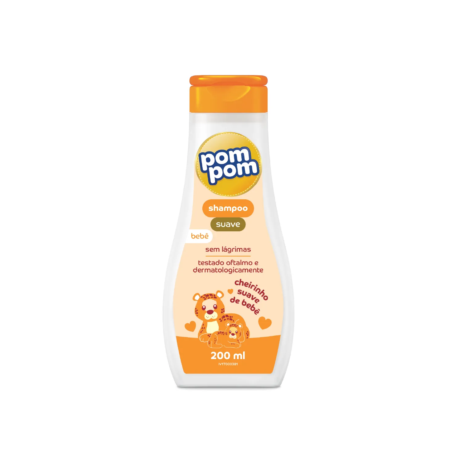 Shampoo Infantil Pom Pom Suave 200ml