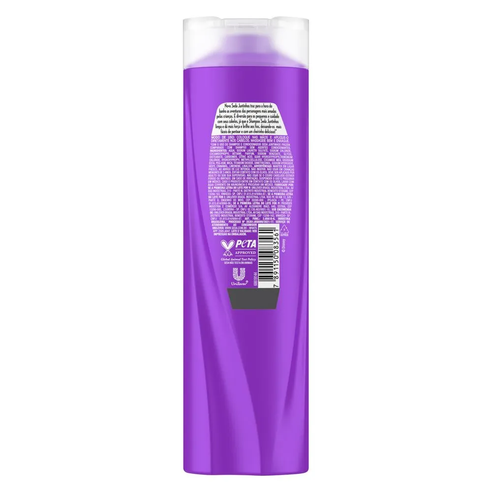 Shampoo Infantil Seda Juntinhos Frozen Brilho Encantado 300ml — foto 3