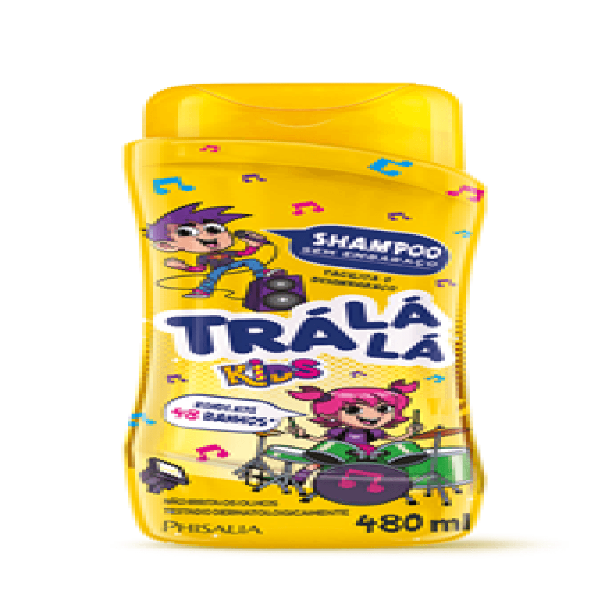 Shampoo Infantil Trá Lá Lá Kids Sem Embaraço 480ml